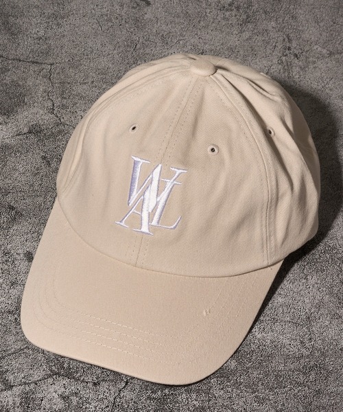 ☆人気☆【WOOALONG】☆Signature Logo ball ca.p☆キャップ☆ WOOALONG.ウアロン-Signature Logo ball cap（キャップ