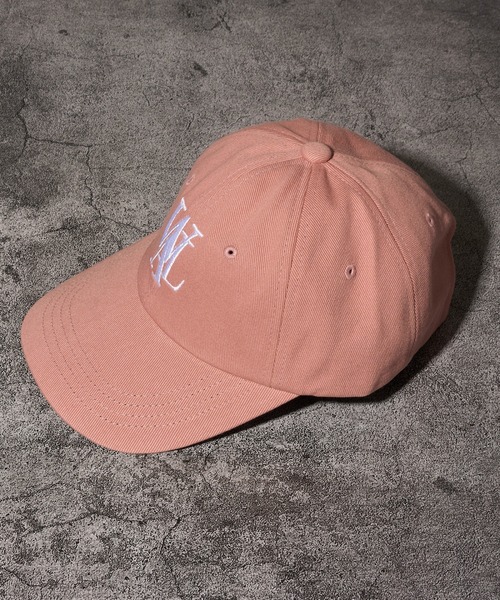 大人気❤️ロゴ ベースボールキャップ　M ベージュ✨紫外線対策　帽子 WOOALONG キャップ 帽子 「WOOALONG / ウアロン」Signature Logo