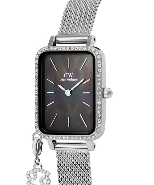 Daniel Wellington 腕時計 Quadro Crystal Zodiac Sterling