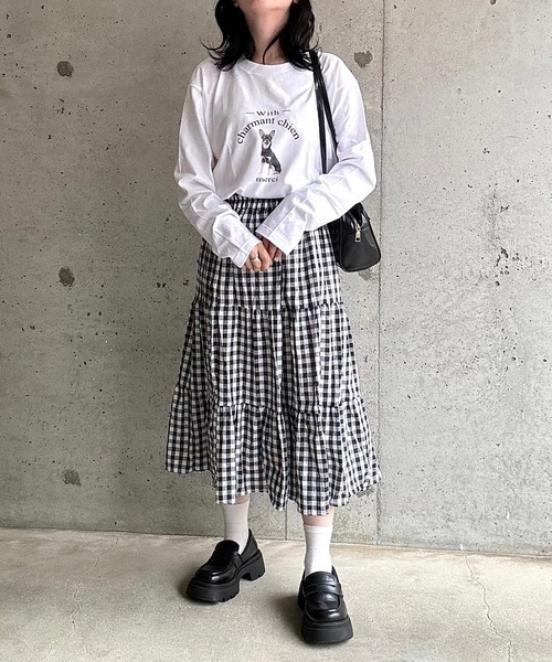 tシャツ アニマルプリントロングTシャツ レディース : ZOZOTOWN Yahoo