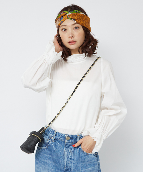 rouge vif レースブラウス Rouge vif Anna（ルージュヴィフアンナ） ブラウス シャツ レース
