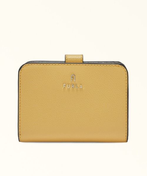 新品 フルラ FURLA 2つ折り財布 カメリア COMPACT WALLET イエロー FURLA（フルラ） 財布 カメリア (Furla Camelia) コンパクト財布 S