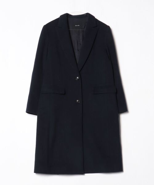 allureville（アルアバイル） チェスターコート 2 ネイビー レディース