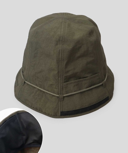 H Tokyo 帽子 ハット 撥水ナイロン 2WAY パッカブルサウナハット 巾着