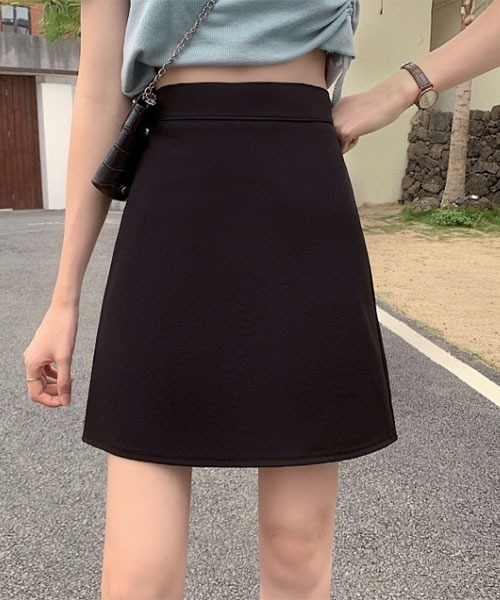 URGE：（アージコロン） スカート 「URGE：」台形カラー スカパン