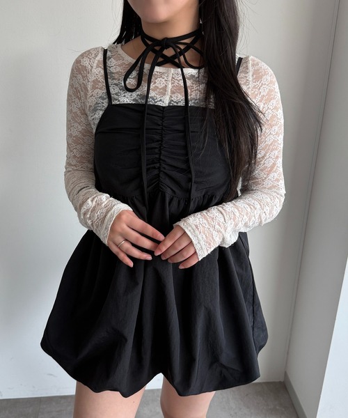 apres jour mignon チュニック バルーンキャミチュニック