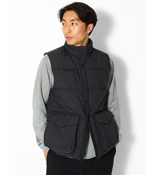 snow peak（スノーピーク） ダウンベスト MEDIUM ブラック レディース