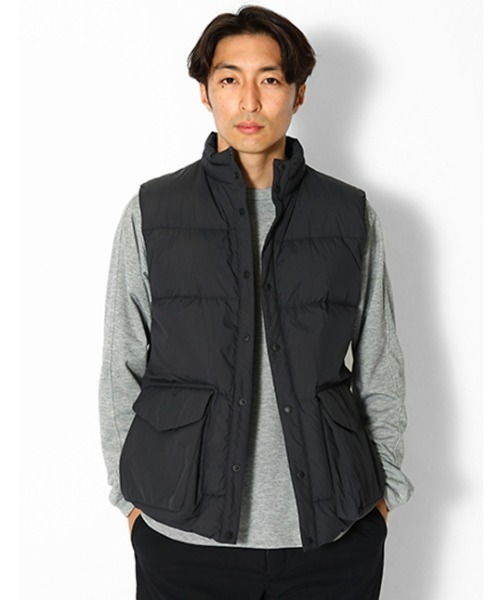 snow peak（スノーピーク） ダウンベスト MEDIUM ブラック レディース