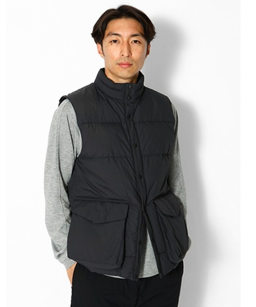 snow peak（スノーピーク） ダウンベスト MEDIUM ブラック レディース