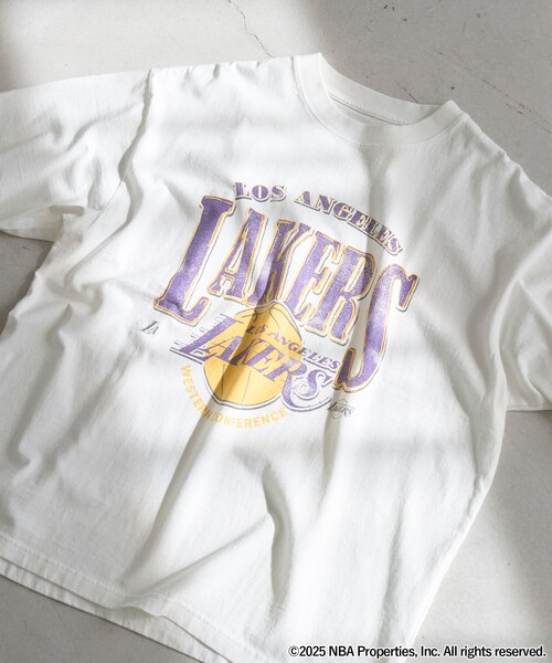 NBA tシャツ NBA別注ヴィンテージライクプリントTシャツ メンズ