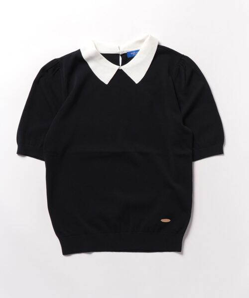 BLUE LABEL CRESTBRIDGE 「BLUE CRESTBRIDGE」 半袖ニット 38