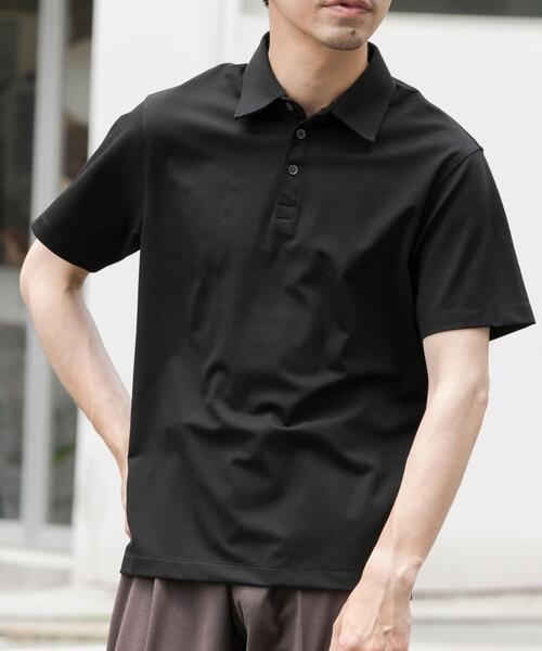 Supreme 黒 ポロシャツ XLサイズ URBAN RESEARCH ROSSO MEN ポロシャツ 「XLサイズあり