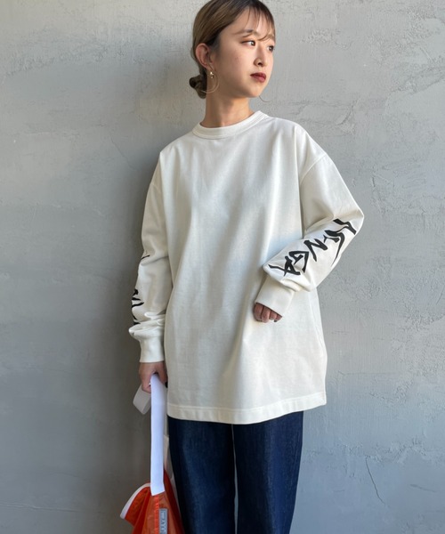 新品　25年春夏 NANGAナンガ　袖ロゴプリント　ロンＴ　白　Ｌ 楽天市場】【2025春夏新作】ナンガ NANGA ロンT Tシャツ 長袖