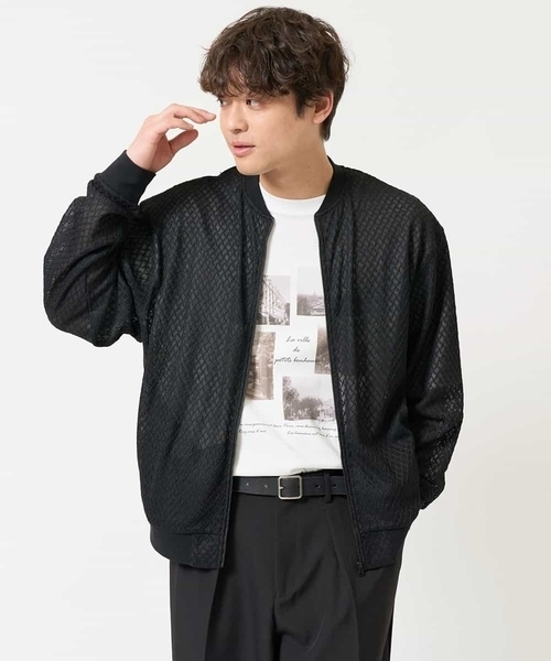 a.v.v（アー・ヴェ・ヴェ） ブルゾン アウター 「洗濯機で洗える/吸水