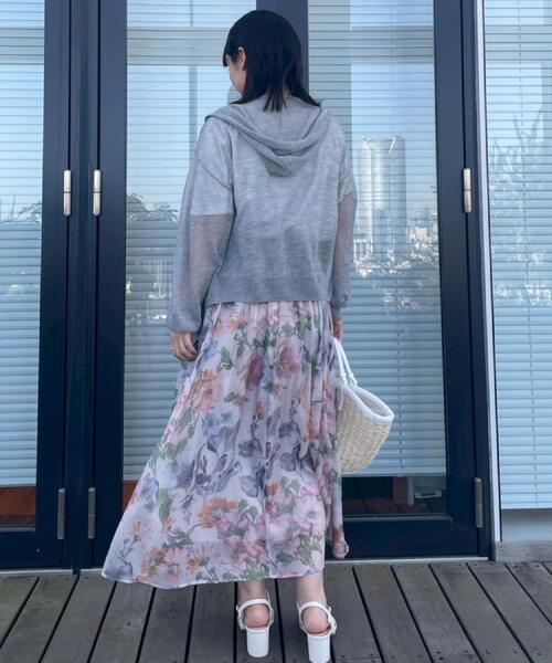 tシャツ 「マシンウォッシャブル・接触冷感・UV機能」60リボンロゴプリント フレアーT レディース | Couture Brooch | 16