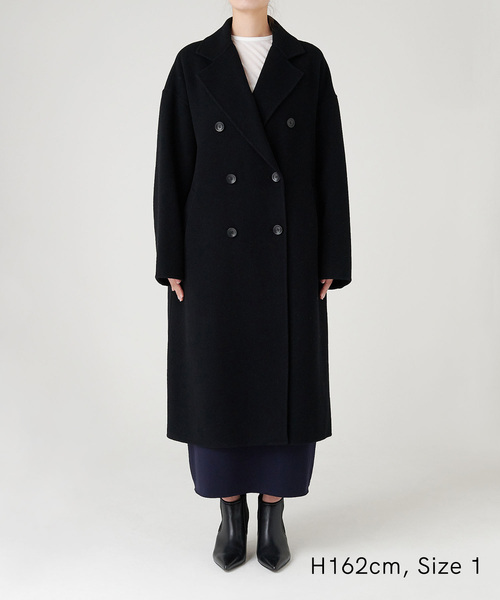 「N.O.R.C」 チェスターコート L グレー レディース_画像5