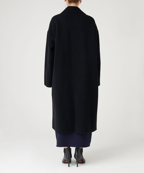 「N.O.R.C」 チェスターコート L グレー レディース_画像7