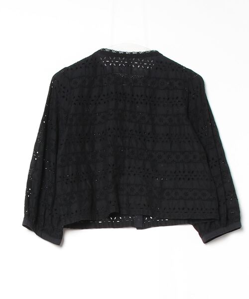 「JOURNAL STANDARD LUXE」 7分袖シャツ FREE ブラック レディース JOURNAL STANDARD LUXE 「JOURNAL LUXE」 7分袖ブラウス FREE