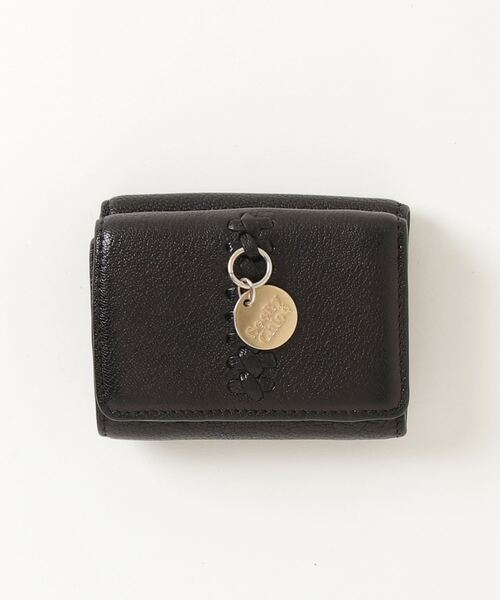 See by Chloé ブラック 三つ折り財布 シーバイクロエ(SEE BY CHLOE)|三つ折り財布|HARDOFFオフモール