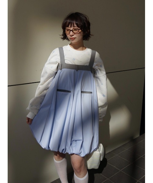 SORIN ワンピース Combination Puff Mini Dress : ZOZOTOWN