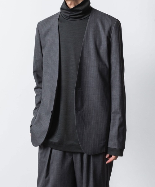 ATTACHMENT（アタッチメント） ジャケット ノーカラージャケット T/W