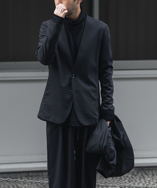 ATTACHMENT（アタッチメント） ジャケット ノーカラージャケット