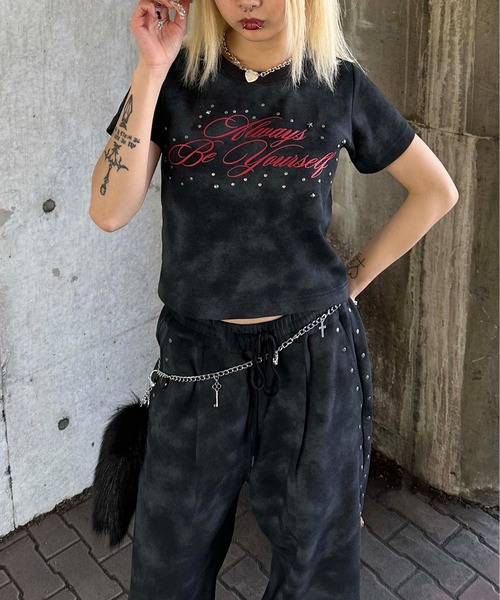 tシャツ LEVITATED GIRL チビTシャツ レディース LEVITATED GIRL チビTシャツ|HYSTERIC GLAMOUR WOMEN | HYSTERIC