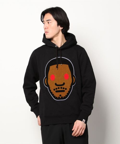 A BATHING APE ニットパーカー AAPE BY *A BATHING APE® AAPENOW Moonface ニットパーカー