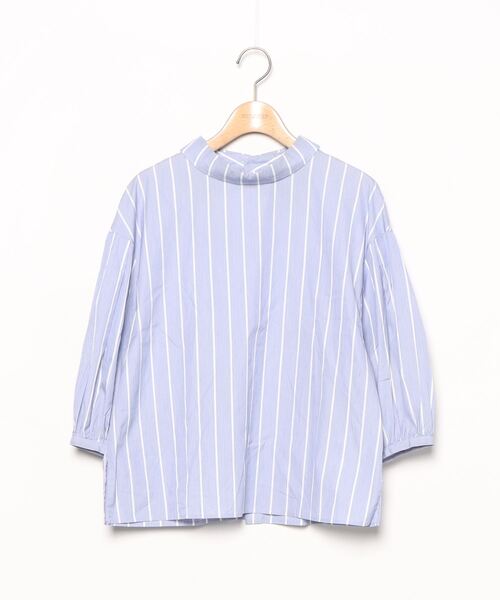 「ADORE」 7分袖ブラウス 38 ブルー レディース