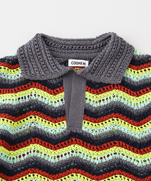 COOHEM（コーヘン）BANDANA KNIT　セーター Coohem（コーヘン）の「＜COOHEM(コーヘン)＞ BANDANA KNIT