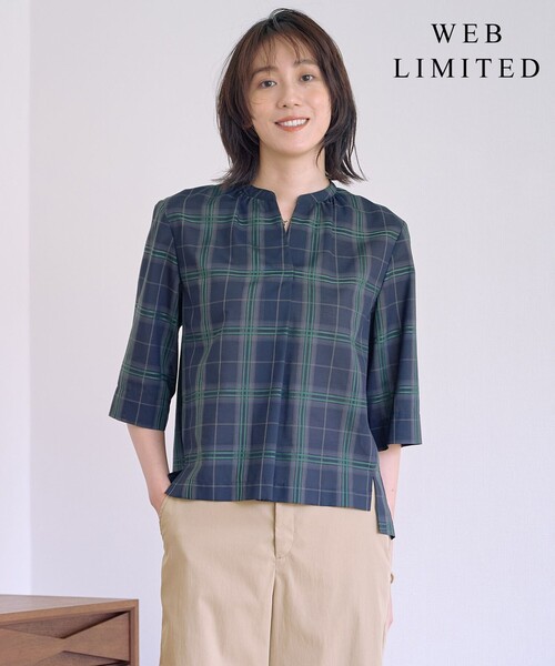 J.PRESS（J.プレス） ブラウス シャツ 「WEB限定カラーあり・洗える