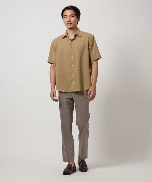 green label relaxing スラックス エブリット コットンナイロン