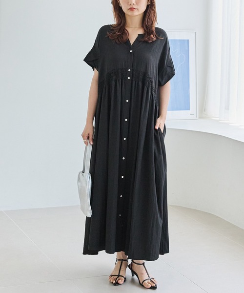 LAVEANGE（ラビアンジェ） ワンピース 半袖 「好機能シリーズ」接触冷