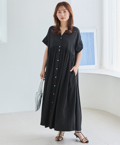 LAVEANGE（ラビアンジェ） ワンピース 半袖 「好機能シリーズ」接触冷