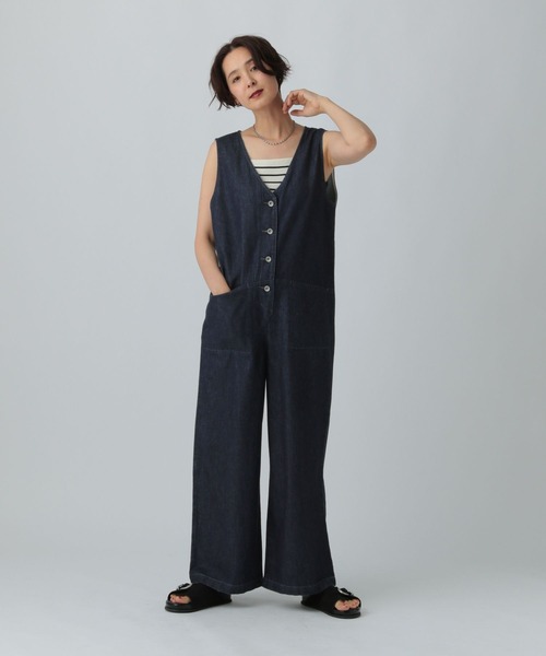 LEPSIM（レプシィム） オールインワン デニムオールインワン 497422