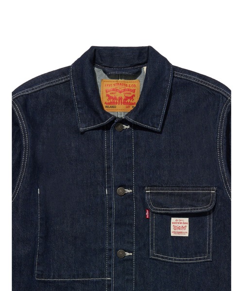 Levi's 「Levi's」 カバーオール L ネイビー メンズ : ZOZOTOWN