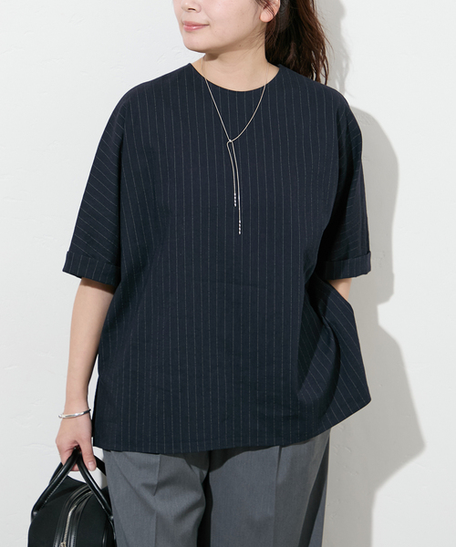 ウォッシャブルコットンリネンブラウス JOURNAL STANDARD ブラウス シャツ 「追加2」ウォッシャブル