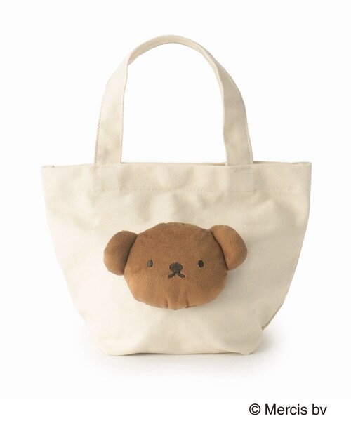 Miffy（ミッフィー） トートバッグ 「miffy／boris」立体フェイス 