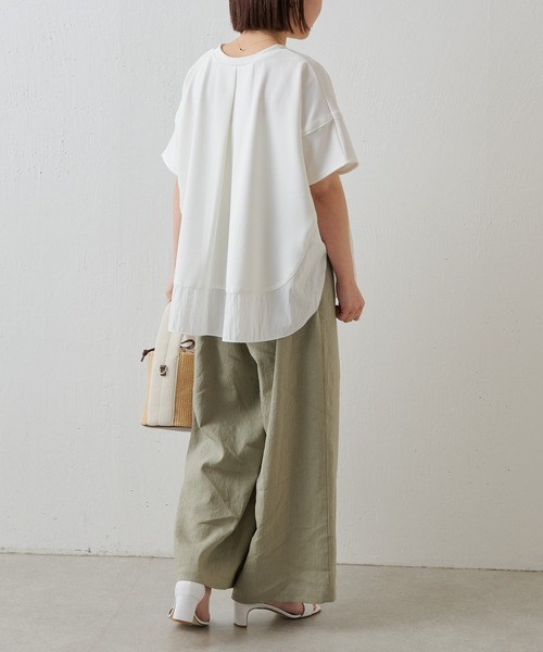 BEARDSLEY ホワイト タンクトップ サイズ0 BEARDSLEY｜《2サイズ展開》シャツタンク | Rakuten Fashion