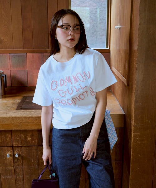 common gull products. 2025夏 tシャツ common gull products. tシャツ ブランコに乗ったcommon 2025夏