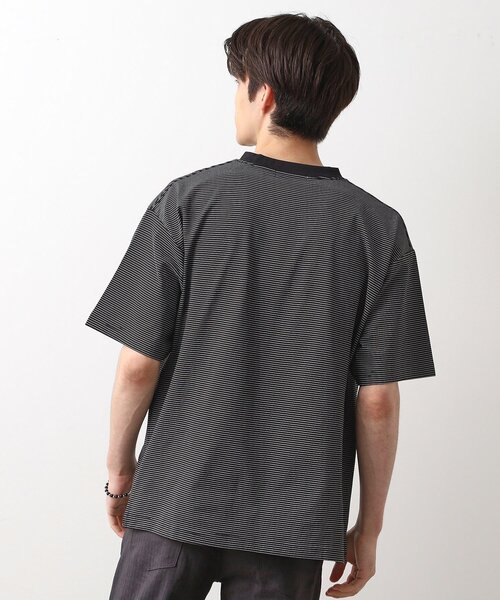 新品未開封 familiar ボーダー 半袖Tシャツ THE SHOP TK tシャツ パーフェクテックボーダー 半袖Tシャツ 吸水速乾