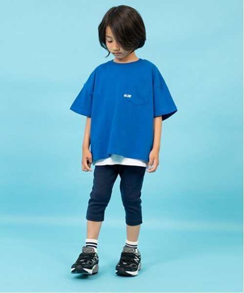 GLAZOS（グラソス） パンツ 「S＆H」8分丈カットパンツ キッズ 子供服