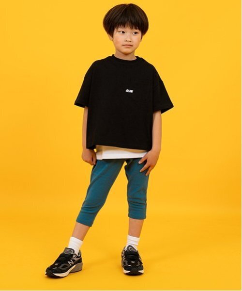 GLAZOS(グラソス) パンツ 「S&H」8分丈カットパンツ キッズ 子供服 GLAZOS(グラソス) パンツ 「S&H」8分丈カットパンツ キッズ 子供服