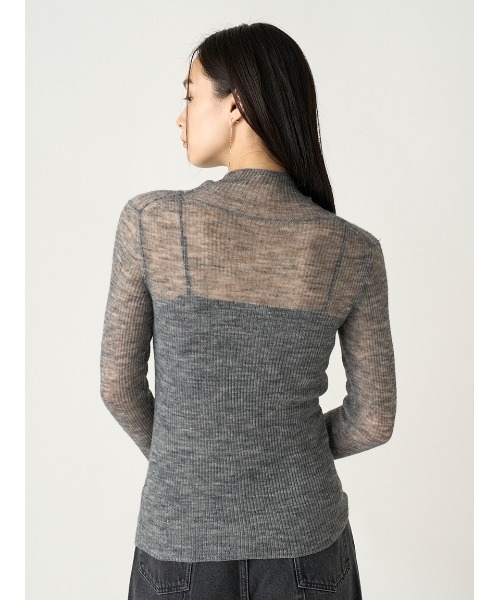 FRAY I.D（フレイ・アイディー） タートルネックニット FREE ブルー