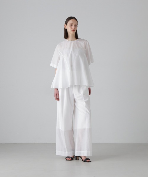 ADORE（アドーア） ブラウス シャツ コットンナイロンタフタブラウス