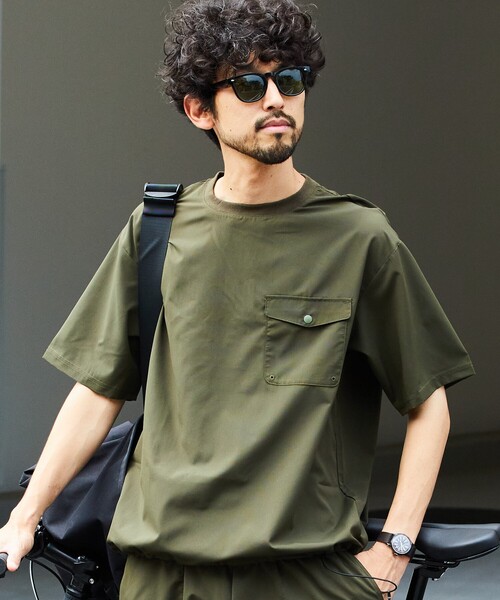 tシャツ SOLOTEX パッカブル トラベルセットアップ ミニバッグ付き メンズ | FREAK'S STORE | 16