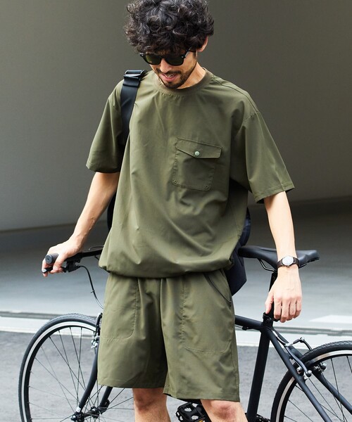 tシャツ SOLOTEX パッカブル トラベルセットアップ ミニバッグ付き メンズ | FREAK'S STORE | 14