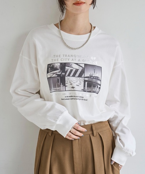 tシャツ QUEEN フォトプリントロングTシャツ レディース QUEEN フォトプリント | ラグランロンT - NOISEANDKISSES