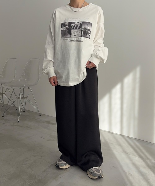 meilmada tシャツ フォトプリントロンT レディース : ZOZOTOWN
