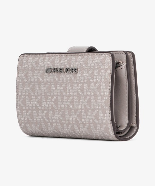 MICHAEL KORS 二つ折り財布 グレー Amazon | [MICHAEL KORS] [マイケルコース] 財布 レディース 2
